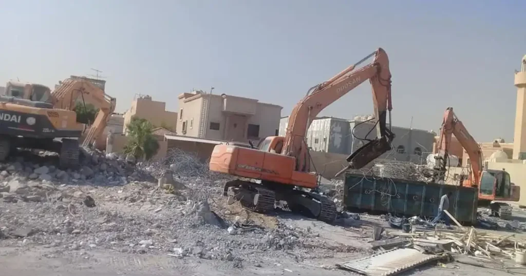 مقاول هدم بالرياض